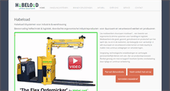 Desktop Screenshot of habeload.nl