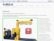 Tablet Screenshot of habeload.nl